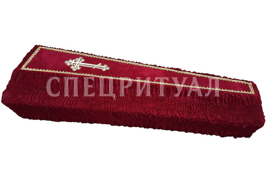 Гроб «Бархат гофре-1»